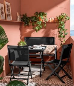 Dehner Klappstuhl Chicago -Garten & Außenbereich 4422382 WE MO 001 BalkongruppeChicago