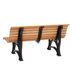 Bank Helgoland, Holzoptik, 3-Sitzer -Garten & Außenbereich 4460663 WE FS 003 BankHelgoland