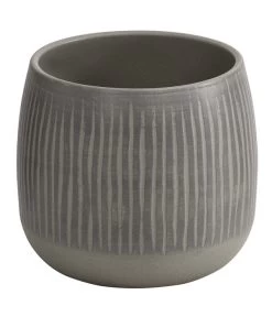 Dehner Übertopf-Set Pink Beauties, 2-teilig -Garten & Außenbereich 4461109 PR FS 001 TopfIdaGrauStreifen