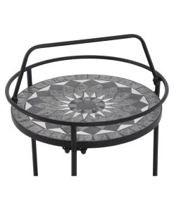 Siena Garden Mosaikbeistelltisch Como, Ca. Ø41/H74 Cm -Garten & Außenbereich 4498788 WE DE 001 BeistelltischComo42cm
