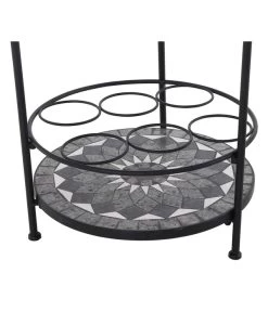 Siena Garden Mosaikbeistelltisch Como, Ca. Ø41/H74 Cm -Garten & Außenbereich 4498788 WE DE 002 BeistelltischComo42cm