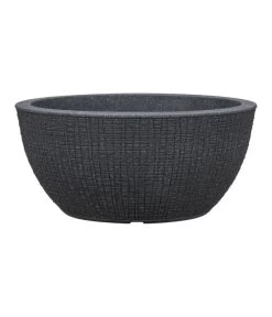 Scheurich Kunststoff-Topf Barceo Bowl, Rund, Ca. Ø39/H18 Cm