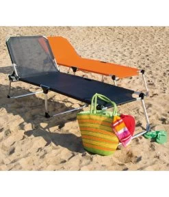 Siena Garden Dreibeinliege XXL, Ca. B69,5/H86/T209 Cm -Garten & Außenbereich 5068853 WE MO 001 SienaGardenDreibeinleigeXXLSchwarz