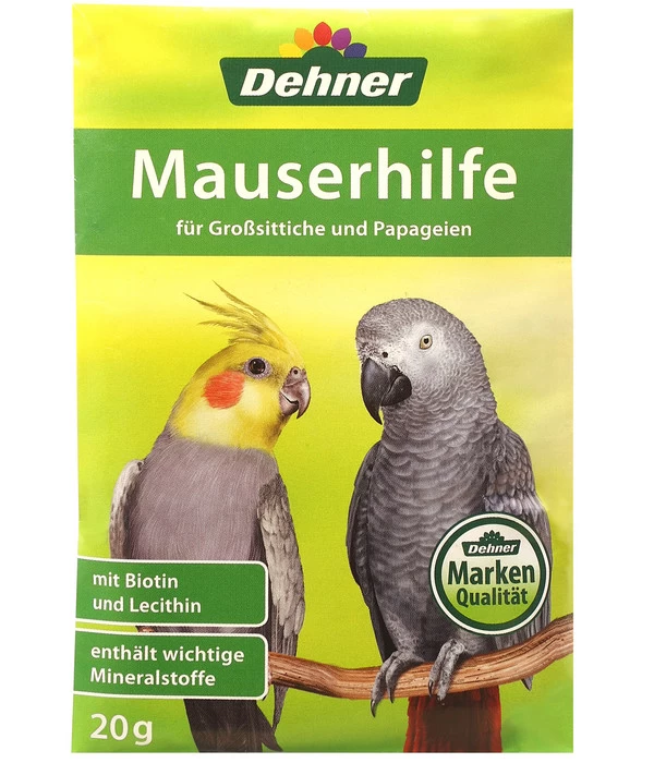 Dehner Mauserhilfe Für Großsittiche Und Papageien, 20 G 1 Dehner Mauserhilfe Für Großsittiche Und Papageien, 20 G