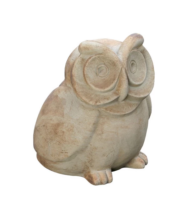 Terrakotta-Eule Baby, Ø 20 X 24 Cm 1 Terrakotta-Eule Baby, Ø 20 X 24 Cm