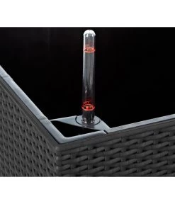 LECHUZA® Kunststoff-Topf Cube Cottage, Quadratisch -Garten & Außenbereich 5181169 WE DE 004 LechuzaKunststoffTopfCubeCottage