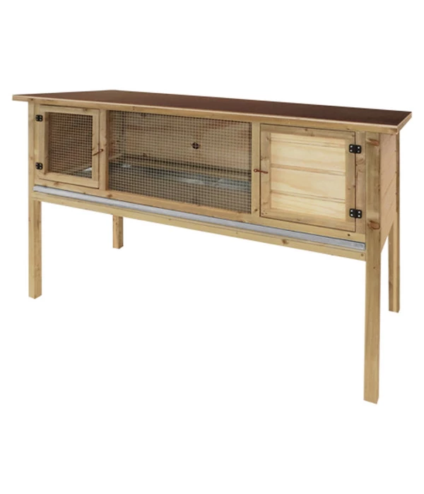 Elmato® Kaninchenstall Bavaria King 160, Ca. B157/H100/T70 Cm 1 Elmato® Kaninchenstall Bavaria King 160, Ca. B157/H100/T70 Cm