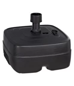 Kunststoff-Schirmständer Mit Rollen, Anthrazit, 45 Liter -Garten & Außenbereich 5347992 BildD 001 SchneiderKunststoffSchirmstaenderPvcStaender45LAnthraz