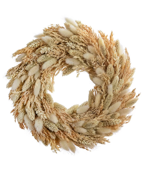 Dehner Kranz Lagurus, Ca. Ø30 Cm 1 Dehner Kranz Lagurus, Ca. Ø30 Cm