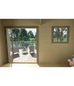 Weka Gartenhaus 155, Ca. B500/H358/T690 Cm -Garten & Außenbereich 608398 WE DE 005 GartenhausMueritzWeka