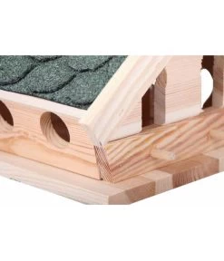 Siena Garden Vogelhaus Ybbs, Braun/grün, Ca. B36/H28/T28 Cm -Garten & Außenbereich 6601462 WE DE 004 GautzschWVVogelhaeuschen