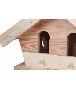 Siena Garden Vogelhaus Ybbs, Braun/grün, Ca. B36/H28/T28 Cm -Garten & Außenbereich 6601462 WE DE 005 GautzschWVVogelhaeuschen