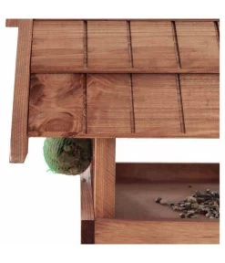 Siena Garden Vogelhaus Fachwerk, Braun, Ca. B46/H46/T32 -Garten & Außenbereich 6601561 WE DE 002 GautzschVogelhausFachwerk