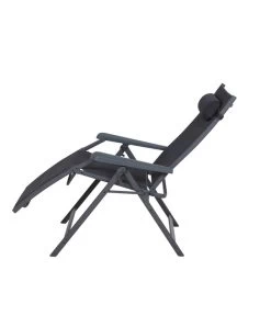 Siena Garden Camping Relaxstuhl Premium, Anthrazit -Garten & Außenbereich 6603021 WE FS 007 SienaGardenCampingRelaxstuhl PremiumAnthrazit