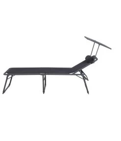 Siena Garden Campingliege Premium, Anthrazit, Ca. B69/H43/T200 Cm -Garten & Außenbereich 6603047 WE FS 003 SienaGardenCampingliegePremiumAnthrazit