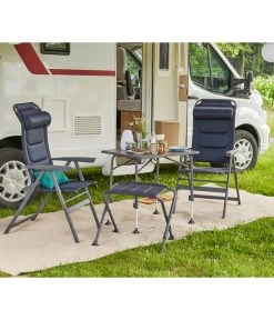 Siena Garden Campingsessel Premium XL, Blau -Garten & Außenbereich 6603054 WE MO 001 SienaGardenCampingsesselPremiumXLBlau
