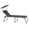 Siena Garden Campingliege Premium, Blau, Ca. B69/H43/T200 Cm