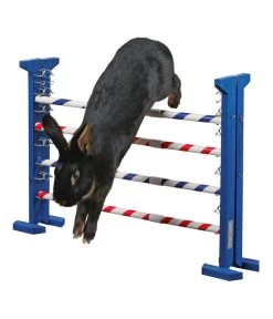 KERBL Agility Nagerspielzeug Kombisprung, Ca. B62/H53/T49 Cm -Garten & Außenbereich 6603187 WE MO 001 AgilityKombisprung