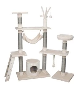 KERBL Kratzbaum Creativ Adventure, Beige, Ca. B140/H150/T50 Cm