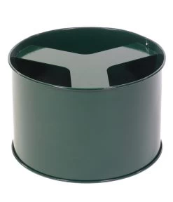 RENNER Metall-Regentonne Inkl. Steckanschluss Und Sockel, 150 L, Dunkelgrün -Garten & Außenbereich 6609507 WE FS 001 SockelfuerRegentonnen