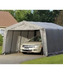 Shelter Logic Garage In-a-Box, Ca. B370/H260/T490 Cm -Garten & Außenbereich 6610430 WE MO 004 50NorthWeidezeltGarage done