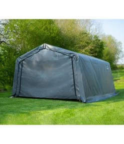 Shelter Logic Garage In-a-Box, Ca. B370/H260/T490 Cm -Garten & Außenbereich 6610430 WE MO 010 WeidezeltGarage