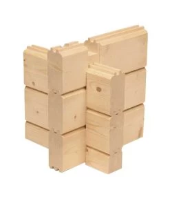 Wolff Finnhaus Gartenhaus Trondheim 70-B, Inkl. Seitendach Rechts -Garten & Außenbereich 6619217 WE DE 005 FinnhausGartenhaus