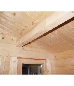 Wolff Finnhaus Gartenhaus Trondheim 70-B, Inkl. Seitendach Rechts -Garten & Außenbereich 6619217 WE DE 006 FinnhausGartenhaus