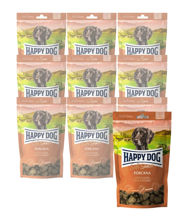 Happy Dog Hundesnack Soft Snack Toscana, 10 X 100 G 1 Happy Dog Hundesnack Soft Snack Toscana, 10 X 100 G