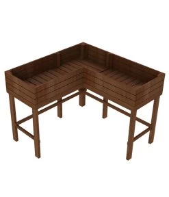 Hecht Eckhochbeet, Ca. B120/H90/T120 Cm