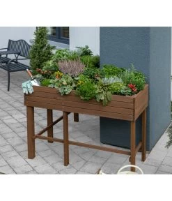 Hecht Eckhochbeet, Ca. B120/H90/T120 Cm -Garten & Außenbereich 6632269 WE MO 001 HechtHochbeet
