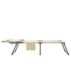 Dehner Gartenliege Mallorca, Ca. B71/H106/T227 Cm -Garten & Außenbereich 6635163 WE FS 004 LiegeMallorcaVanilla