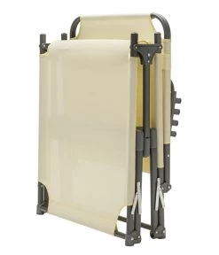 Dehner Gartenliege Mallorca, Ca. B71/H106/T227 Cm -Garten & Außenbereich 6635163 WE FS 005 LiegeMallorcaVanilla