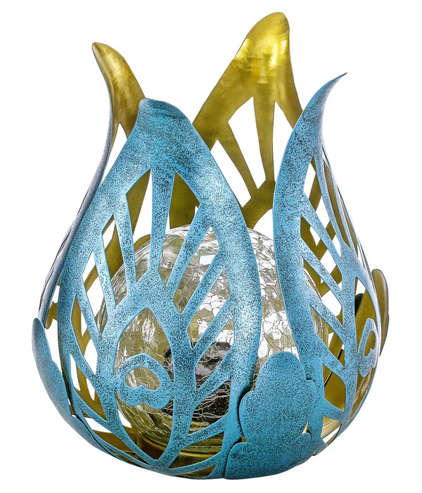 Dehner Solar Lotus Glace, Ca. B19/H21,6/T19 Cm 1 Dehner Solar Lotus Glace, Ca. B19/H21,6/T19 Cm