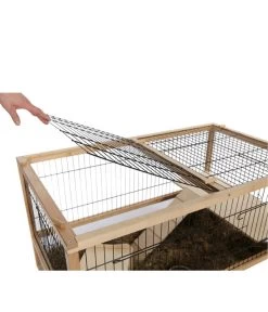 Skyline Nagerkäfig Hoppelgarden 120, Ca. B120/H70/T71,4 Cm -Garten & Außenbereich 6649990 WE DE 001 SkyNHHoppelgarden120