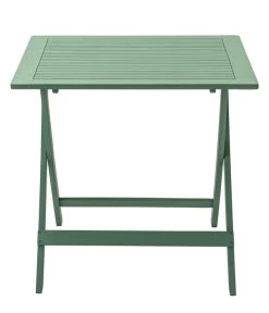 Dehner Klapptisch Stavanger, Ca. B80/H75/T80 Cm -Garten & Außenbereich 6666481 WE FS 002 GruppeStavangerGruen