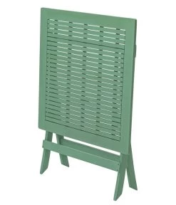 Dehner Klapptisch Stavanger, Ca. B80/H75/T80 Cm -Garten & Außenbereich 6666481 WE FS 004 GruppeStavangerGruen