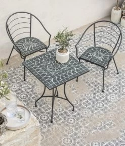 Dehner Mosaiktisch Madeleine, Eckig -Garten & Außenbereich 6666549 WE MO 001 DehnerMosaiktischMadeleineeckigklein