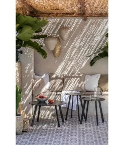 Dehner Kaffeetisch Lian -Garten & Außenbereich 6666721 6666705 6666713 WE MO 002 BeistelltischeLian