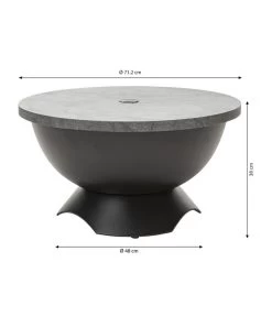 Dehner Feuerstelle Saragossa -Garten & Außenbereich 6666838 WE BG 001 FeuerstelleSaragossa