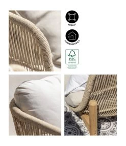 Dehner Sofa Portofino, 2-Sitzer -Garten & Außenbereich 6667901 WE IG 001 DehnerSofaPortofino2Sitzer 1