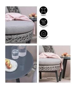 Dehner Balkonset Nizza, 3-teilig -Garten & Außenbereich 6670962 WE IG 001 DehnerBalkonsetNizza3teilig