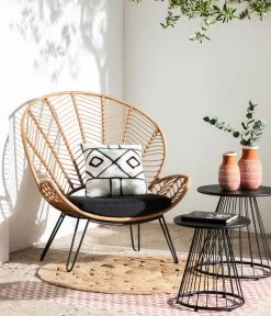 Dehner Geflechtsessel Venezia 9 Dehner Geflechtsessel Venezia -Garten & Außenbereich 6701650 WE MO 001 DehnerGeflechtsesselVenezia