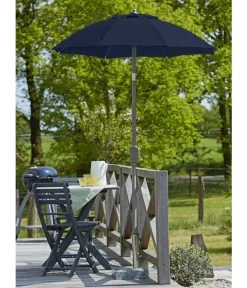 Dehner Sonnenschirm Vido, Rund, Ca. Ø150 Cm 12 Dehner Sonnenschirm Vido, Rund, Ca. Ø150 Cm -Garten & Außenbereich 6702997 WE MO 001 SchirmVidoDunkelgrauNeu