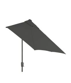 Dehner Balkonschirm Chios, Rechteckig, Ca. B210/T130 Cm -Garten & Außenbereich 6703243 WE FS 003 BalkonschirmChiosDunkelgrauNeu