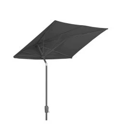 Dehner Balkonschirm Chios, Rechteckig, Ca. B210/T130 Cm -Garten & Außenbereich 6703243 WE FS 004 BalkonschirmChiosDunkelgrauNeu