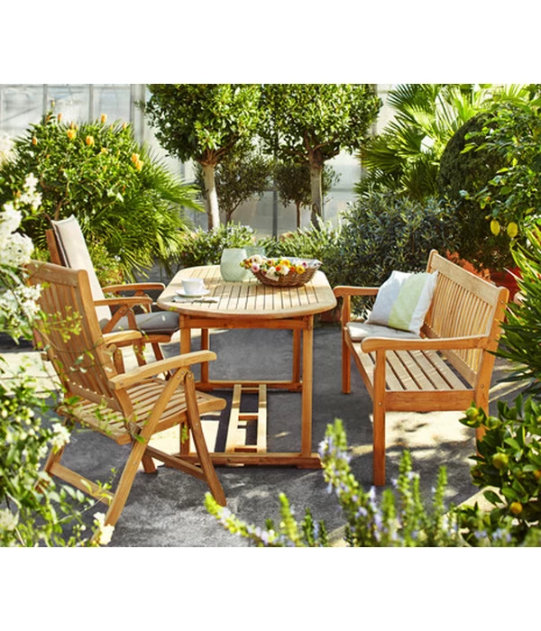 Dehner Gartenbank Havanna, 3-Sitzer 4 Dehner Gartenbank Havanna, 3-Sitzer – Bild 4