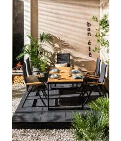 Dehner Klappsessel Chicago Wood -Garten & Außenbereich 6708341 WE MO 001 GruppeChicagoWood