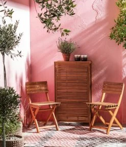 Dehner Balkonset Neapel, 3-teilig -Garten & Außenbereich 6712368 WE MO 002 DehnerBalkonsetNeapelNaturNEU