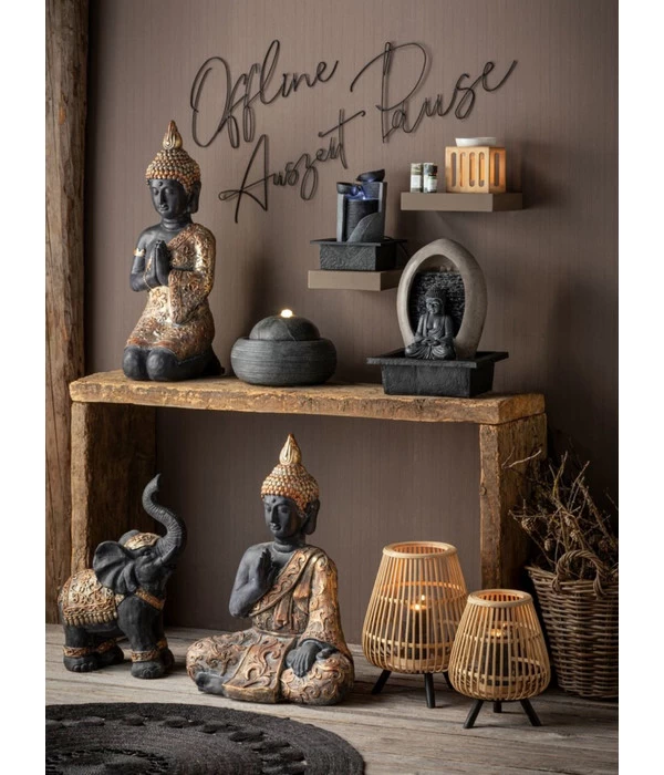 Dehner Magnesia-Elefant, Ca. B37,5/H51/T18,5 Cm 2 Dehner Magnesia-Elefant, Ca. B37,5/H51/T18,5 Cm – Bild 2